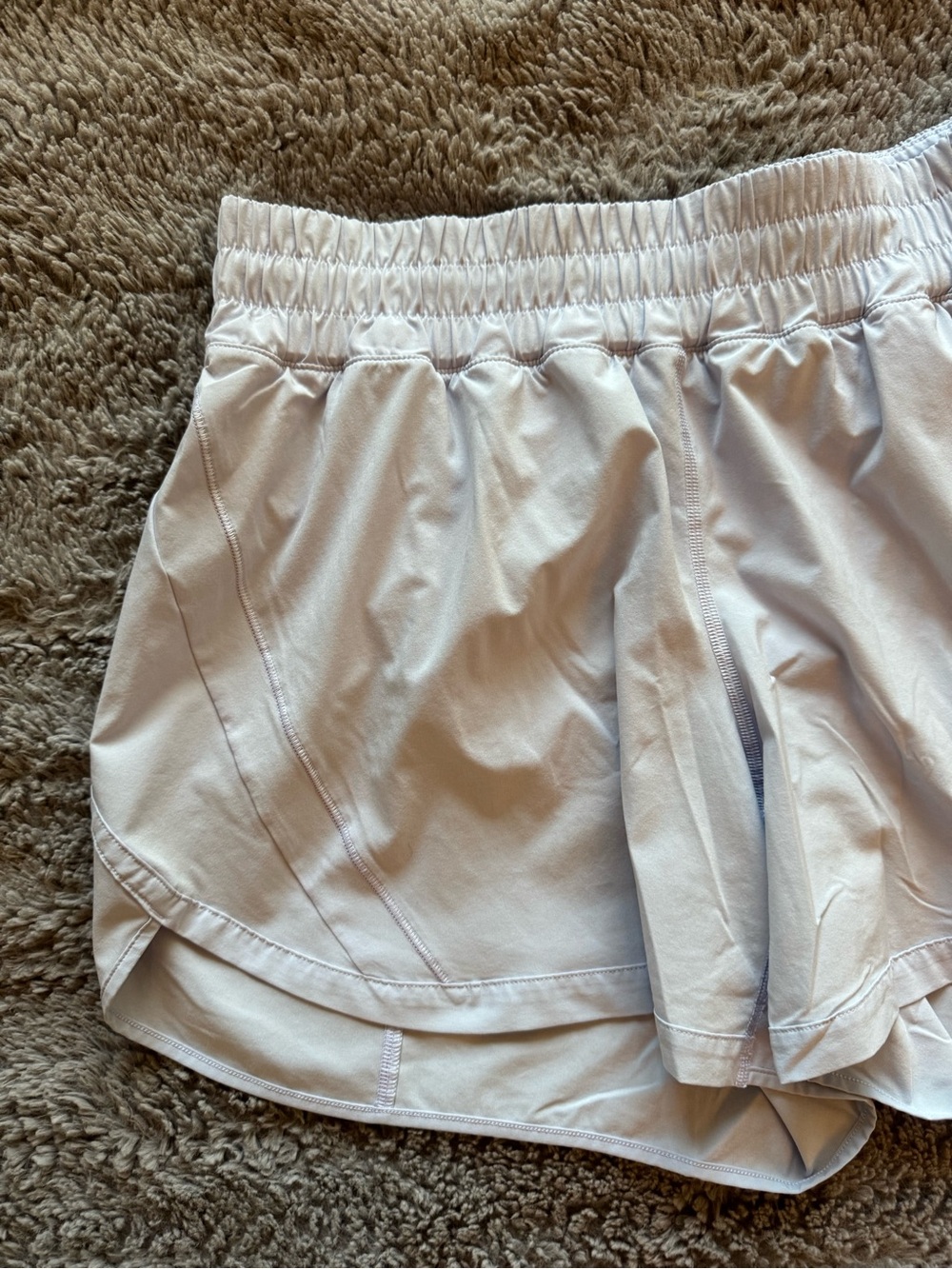 LULULEMON Women’s Track That High Rise Lavender Women's Running Shorts Size 12 - Picture 14 of 14